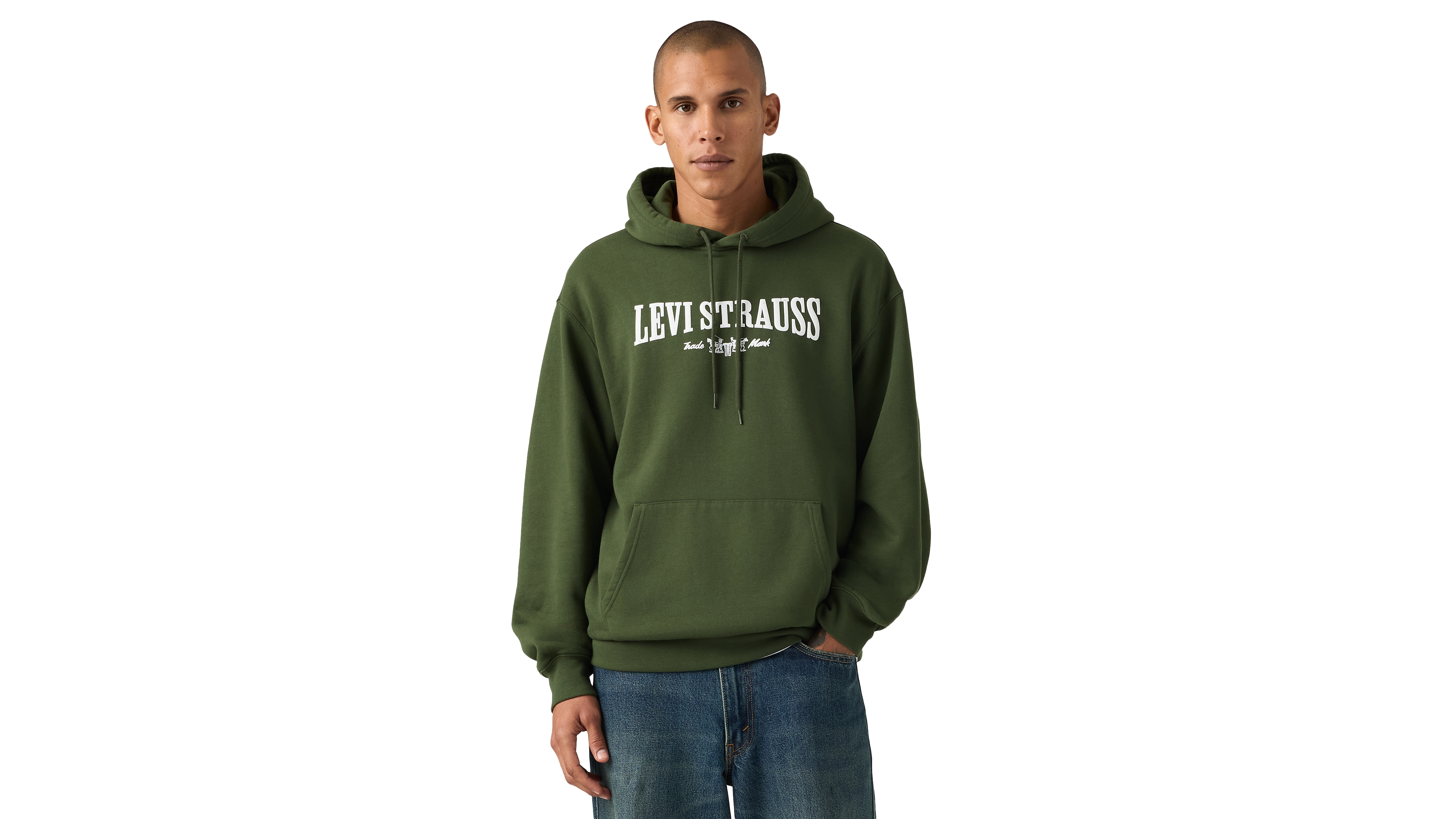 Levi's Men's Relaxed Graphic Long Sleeve Hoodie