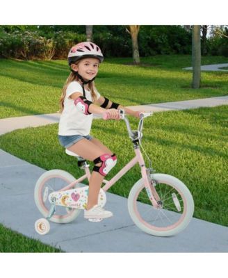 Inch Kids Bike with Adjustable Training Wheels