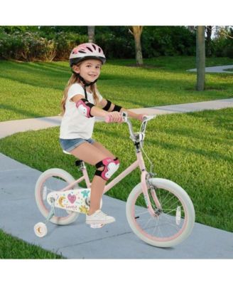 Inch Kids Bike with Adjustable Training Wheels