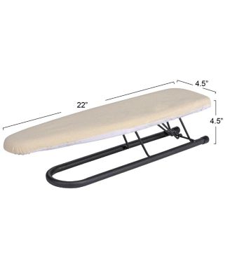 Accessory Sleeve Ironing Board, Matte Black Frame