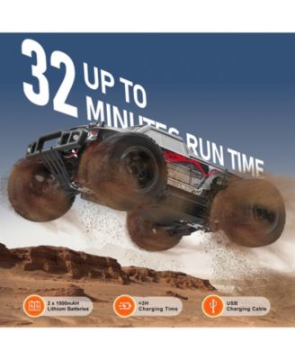 1:10 Scale RC Monster Truck with Dual Batteries & High Torque