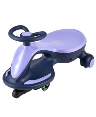 Electric Wiggle Car Ride-On with LED Wheels and Music