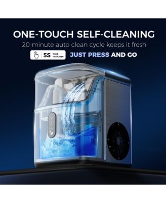 35-lb Ice Per day Nugget/Pebble Ice Maker ( Silver )