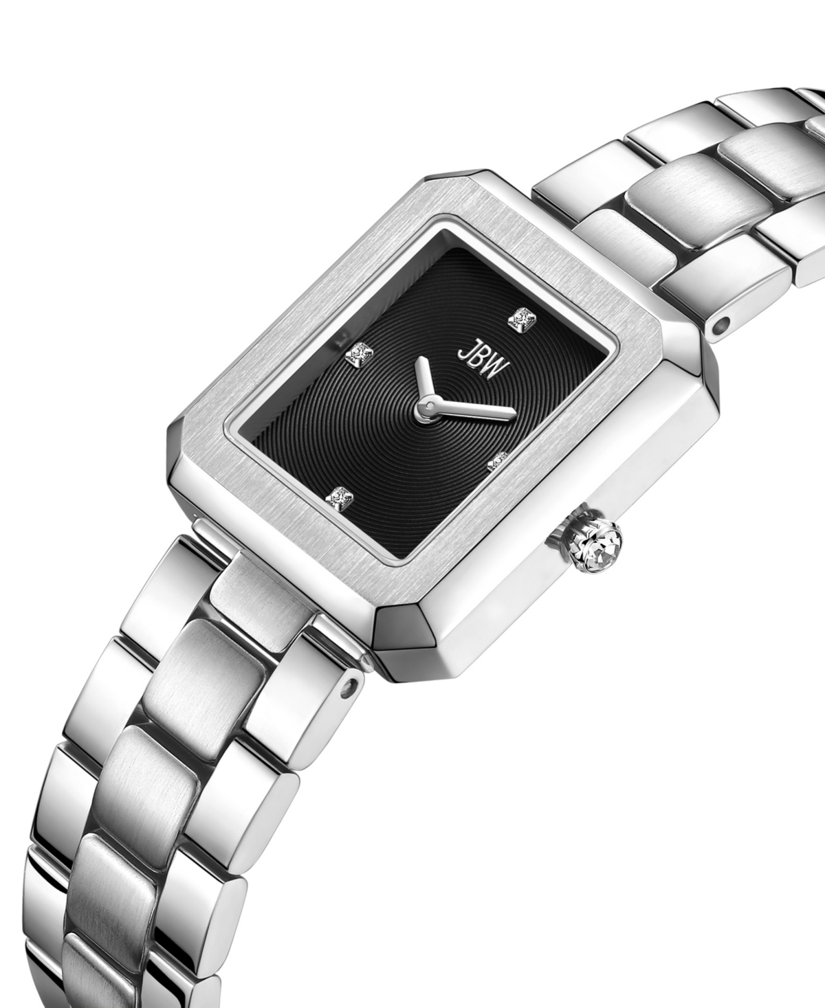 Jbw Women's Arc Swiss Quartz Stainless Steel Watch, 23mm