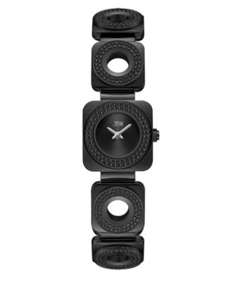 Women's Chasm Swiss Quartz Black Stainless Steel Watch, 22mm