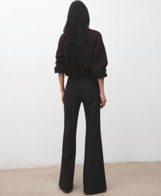 Women's Mid-Rise Flare Pants