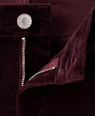 Women's Wide-Leg Velvet Jeans