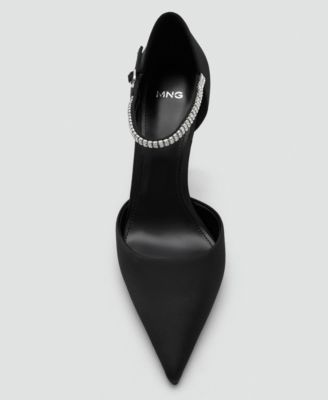 Women's Rhinestones Strappy Heeled Shoes