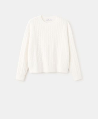 Women's Braided Knitted Sweater