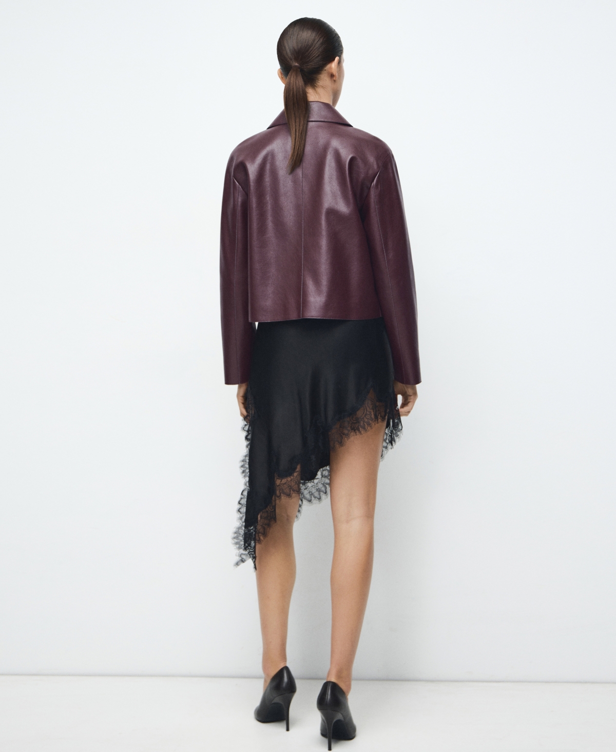 Mango Women's Pockets Faux-Effect Jacket