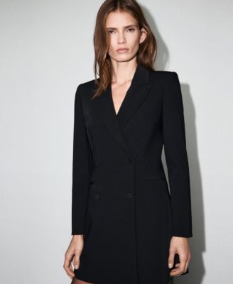 Women's Double-Breasted Blazer-Style Dress