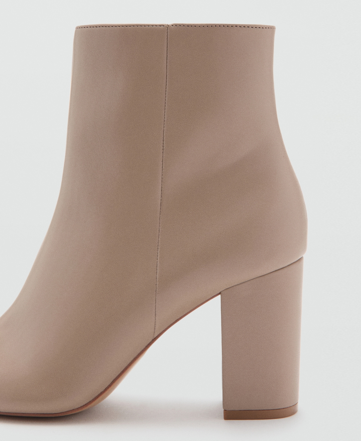 Mango Women's Block Heel Ankle Boots