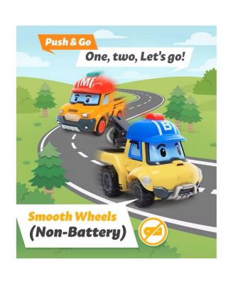 4" Transforming Robot - Bucky | Emergency Rescue Vehicle Action Figures | Kids Educational Pretend Play Toy