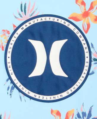 Toddler Boys' 2T-5T Tropical Floral 2-Piece Swim Set