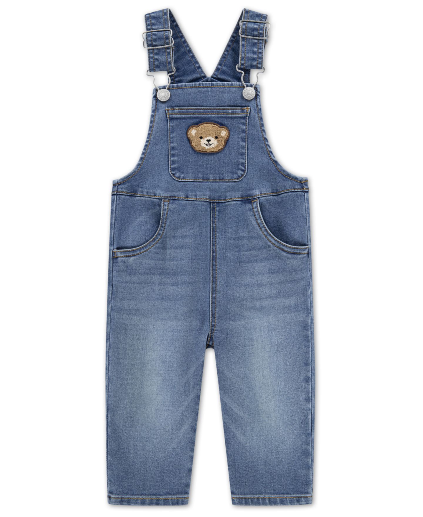 Комбинезон Levi's Loose Tapered Overalls для мальчиков-малышей, цвет: Индиго — фото 1