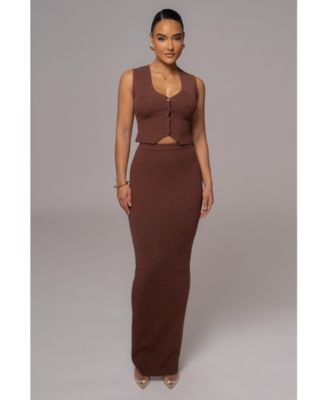 Women's Regular Size Cassidy Two Piece Skirt Set.