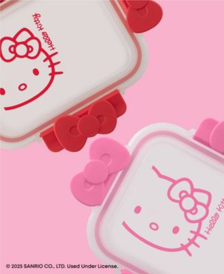 Hello Kitty Fluted Food Storage Containers, Set of 2