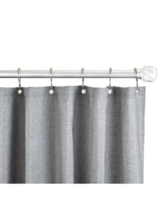Adjustable Shower Curtain Rod 42” -72”, Spring tension Stainless Steel Telescoping Rod, Heavy Duty, Rust Resistant