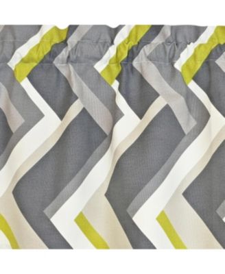 100% Cotton High Quality Legit Tailored Window Valance with 1.5" Rod Pocket 50" W X 12" L Gray