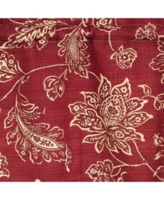 100% Cotton High Quality Reagan Tailored Window Valance with 1.5" Rod Pocket 50" W X 12"