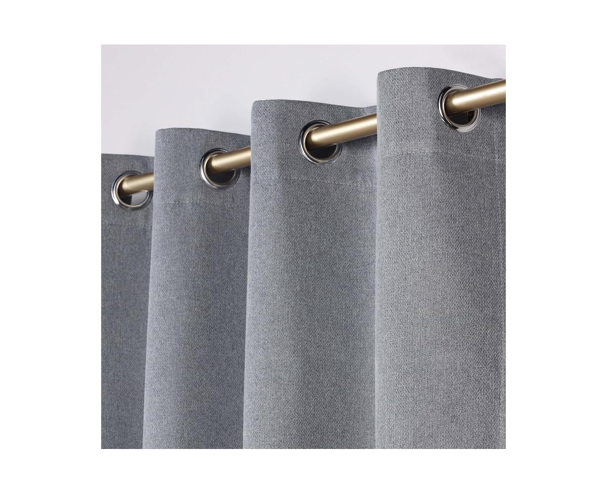 Superior Nyan 100% Blackout Machine Washable Curtains, Set of 2 Panels