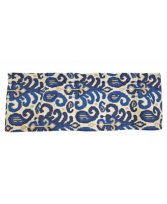 100% Cotton High Quality Tracy Tailored Window Valance with 1.5" Rod Pocket 50" W X 12" L Navy
