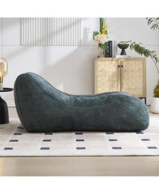 Creative Bean Bag Sofa Chair High-Resilience Sponge Filled Lounger for Living Room & Bedroom