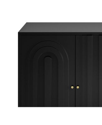 Minimalist MDF Cabinet with Euro Hinges