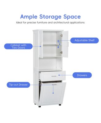 High-Quality MDF Storage Cabinet with Anti-Toppling Device