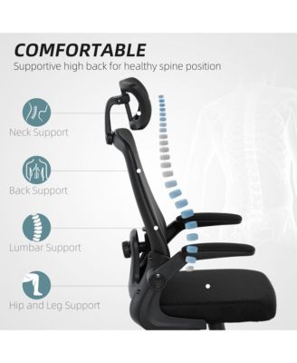 Ergonomic Office Chair, Mesh Desk Chair with Lumbar Support,