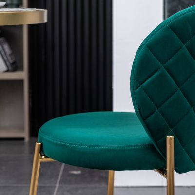 Velvet Upholstery Dining Chair