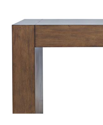 Taos Modern Rustic Square Dovetailed End Table