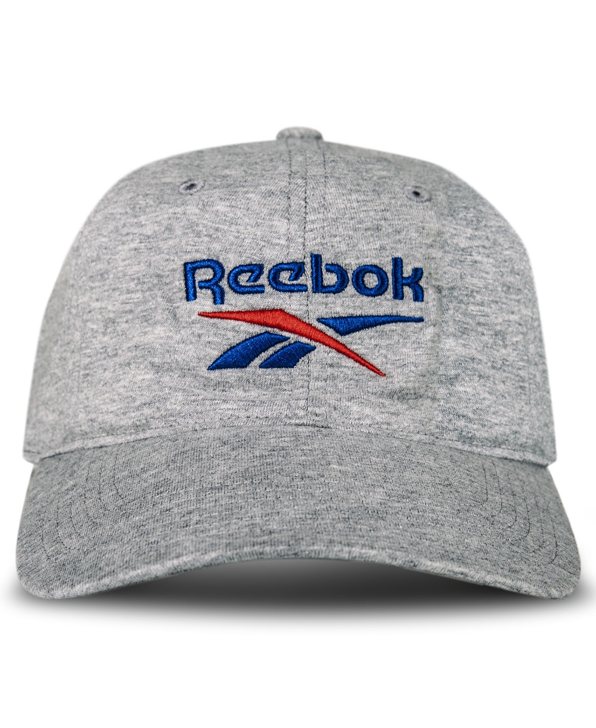 Reebok Men's Adjustable Buckle Lofted Embroidered Vector Logo Cap