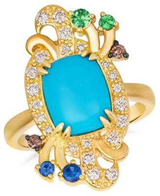 Le Vian - Multi-Gemstone Ring (0.31 ct. t.w.) in 14k Honey Gold