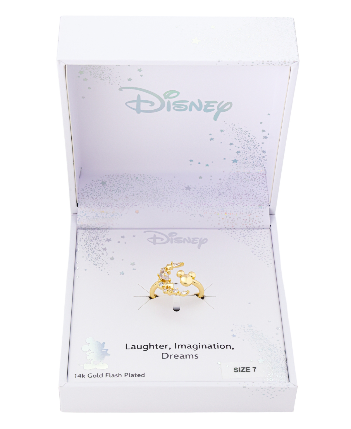 Disney Cubic Zirconia Mickey Celestial Ring