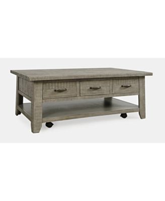 Rustic Farmhouse Solid Wood 50" Coffee Table