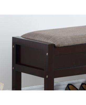 Rouen Seating Bench with Shoe Storage