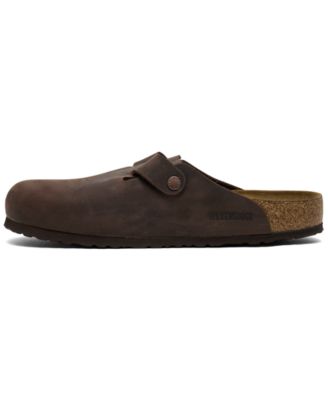 Men's Boston Oiled Leather Clogs from Finish Line