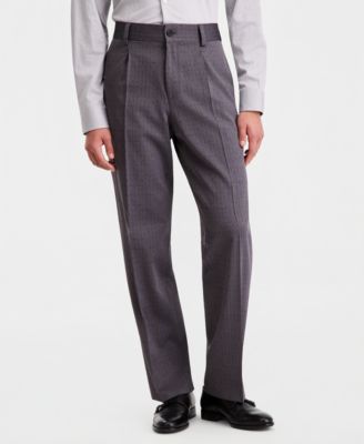 Men's Modern-Fit Wool-Blend Suit Separates Pants