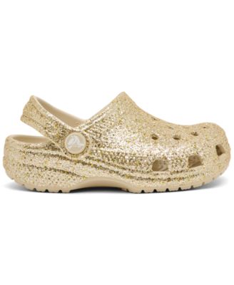 Toddler Girls Chunky Glitter Classic Clogs from Finish Line