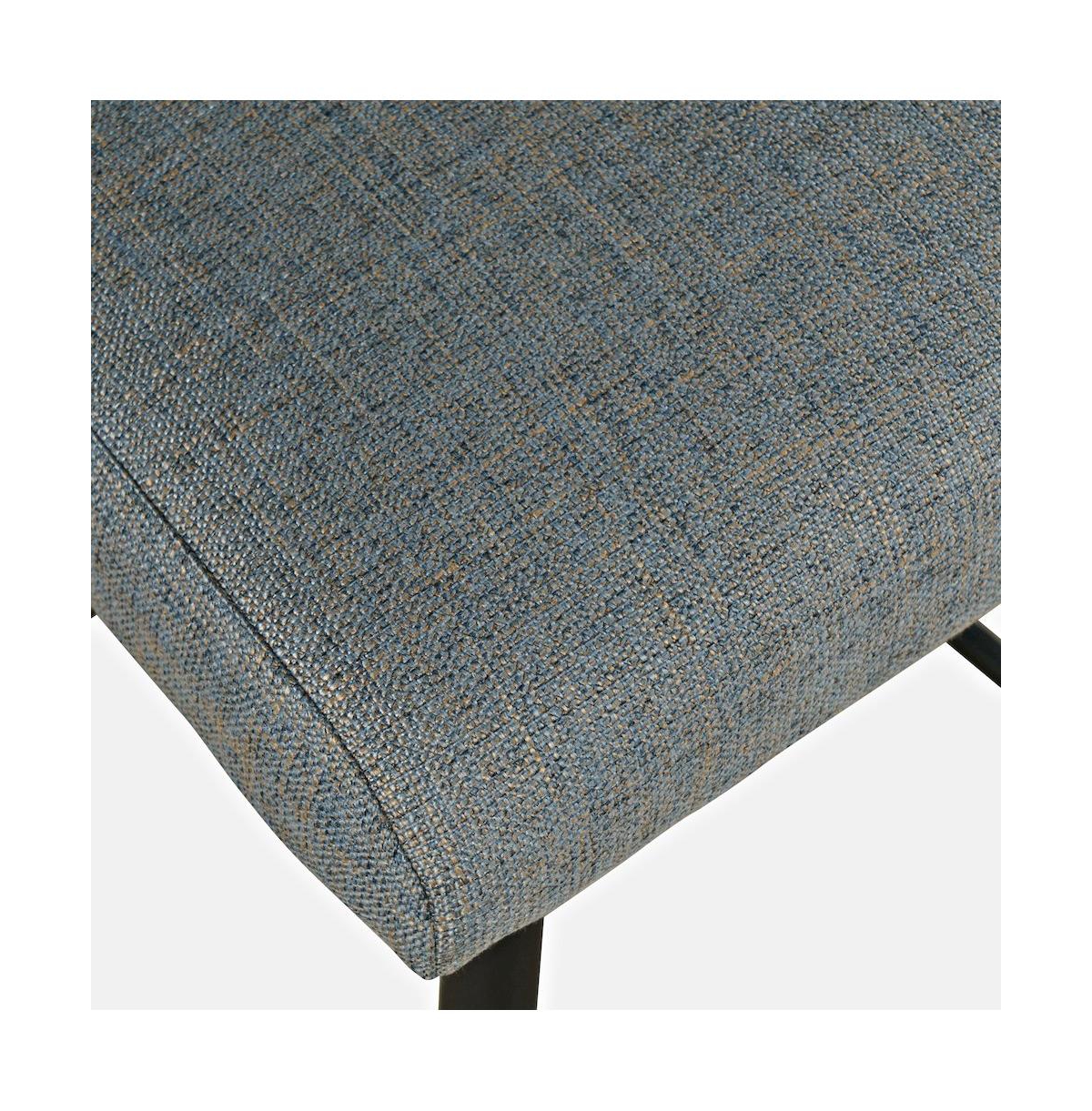 Jofran 42" Square Five Piece Solid Wood Counter Height Upholstered Dining Set