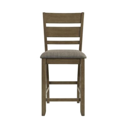 Liberty Furniture Slat Back Upholstered Dining Chair - Counter Height - Set of 2 - Sandstone