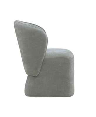 Liberty Furniture Accent Dining Chair with Castors - Rounded Arm - Sapphire Upholstry