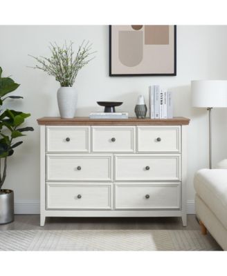 7-Drawer Wood Dresser with Anti-Tipping Device