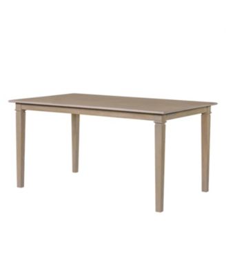 Retro 6-Piece Dining Set: Table, 4 Chairs & Bench