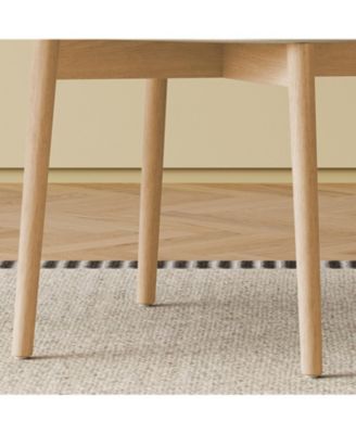 Mid-Century Modern Wood Dining Chair (Set of 2) - Natural Wood Color