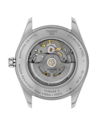 Men's Ballade Power Silver Stainless Steel Bracelet Watch, 39mm