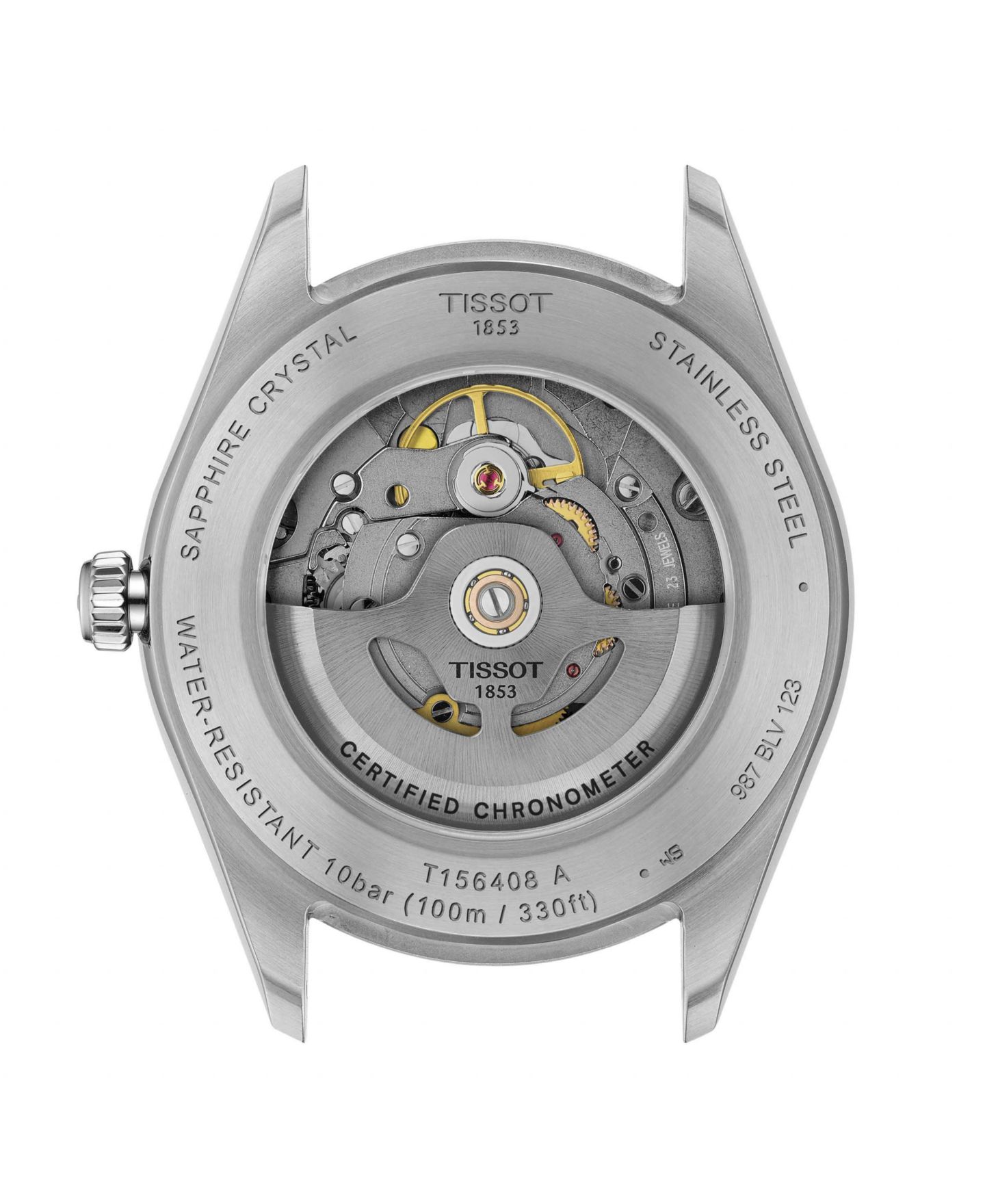 Мужские часы Tissot Ballade Power Silver Stainless Steel Bracelet Watch, 39mm — фото 3