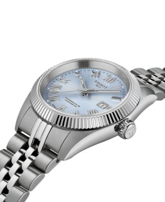 Men's Ballade Power Gray Stainless Steel Bracelet Watch, 30mm