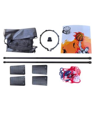 36Inch 2in1 Multi Game Table with Basketball and Billiards Combo Space Saving Design for Family Kids and Adults Indoor Outdoor Use